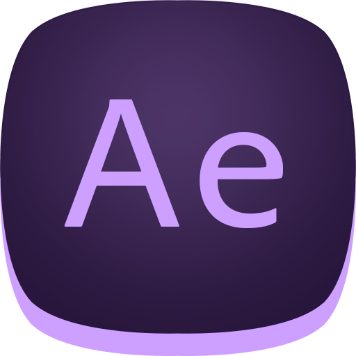 512x512 Adobe, Ae, After, Aftereffects Icon