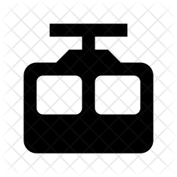 256x256 Aerial Icon Of Glyph Style