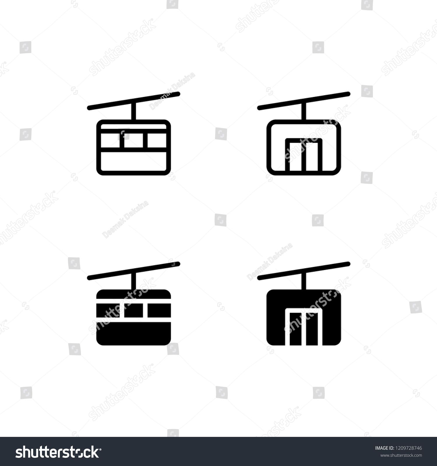1500x1600 Cable Car Icon Design Ropeway, Tram, Cable Car, Tramway, Aerial