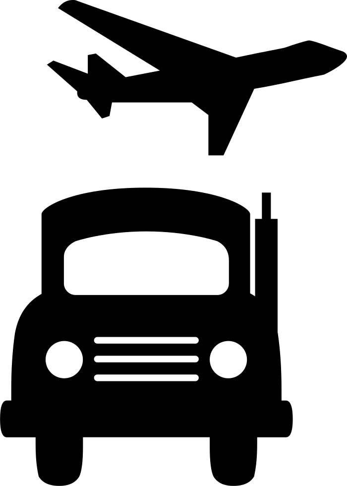 700x980 Land And Aerial Transport Black Silhouettes Png Icon Free
