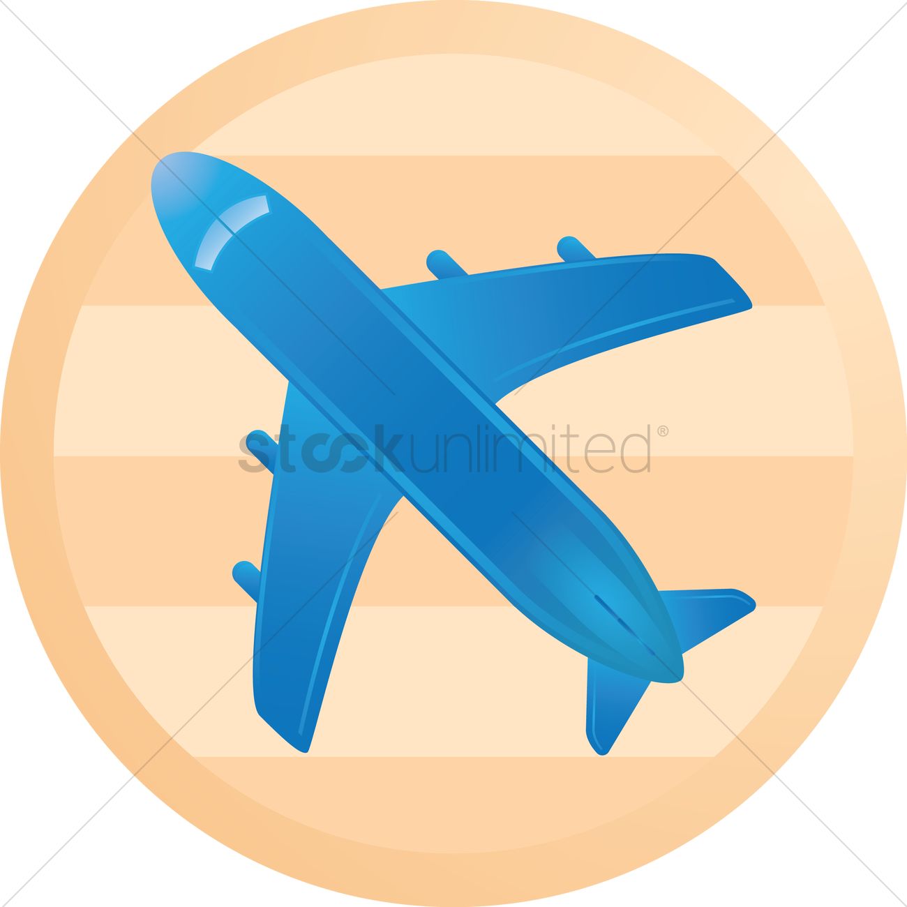 1300x1300 Aeroplane Icon Vector Image