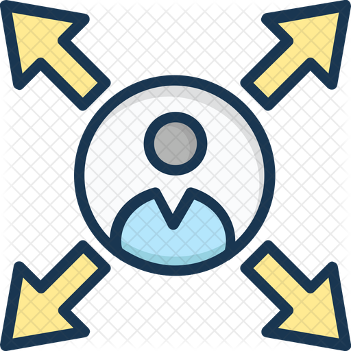 512x512 Affiliate Marketing Icon Of Colored Outline Style