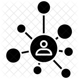 256x256 Affiliate Marketing Icon Of Glyph Style