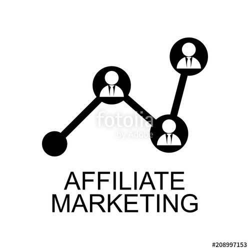 500x500 Affiliate Marketing Icon Element Of Seo And Development Icon