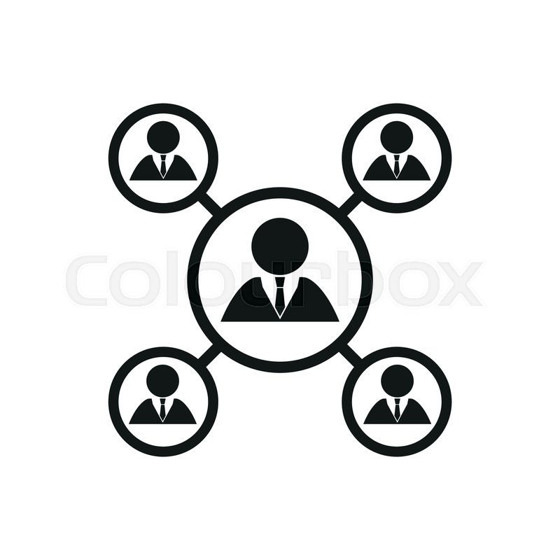 800x800 Affiliate Marketing Icon Simple Stock Vector Colourbox