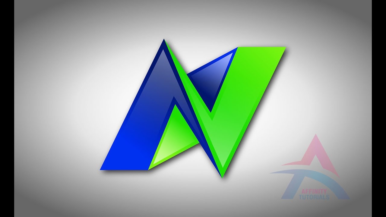 Affinity Designer Tutorial How To Design Letter N Logo Icon 1280x720 Affinity Designer Tutorial How To Design Letter N Logo Icon