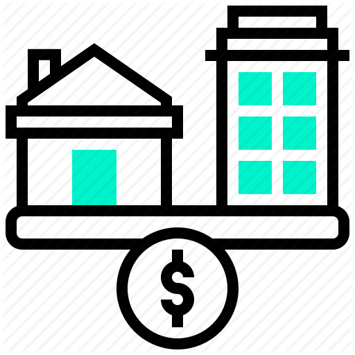 512x512 Affordable, Bank, Housing, Income, Residence Icon