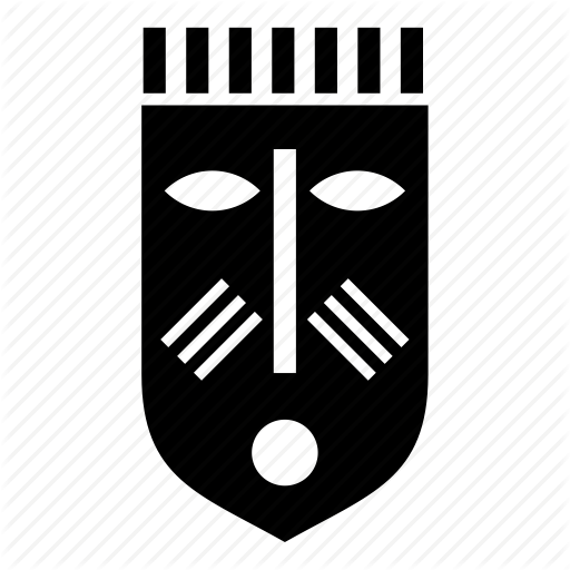512x512 Africa, African, Mask, Tribal, Tribe, Wood Icon