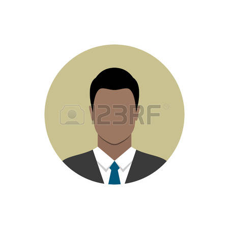 450x450 Businessman Icon Isolated On White Background African
