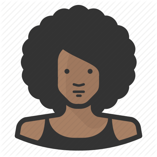 512x512 African, Afro, Avatar, Disco, Female, Girl, Woman Icon