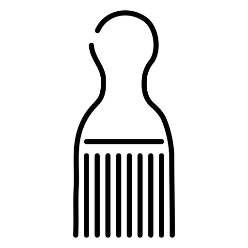 512x512 Afro Comb Icon