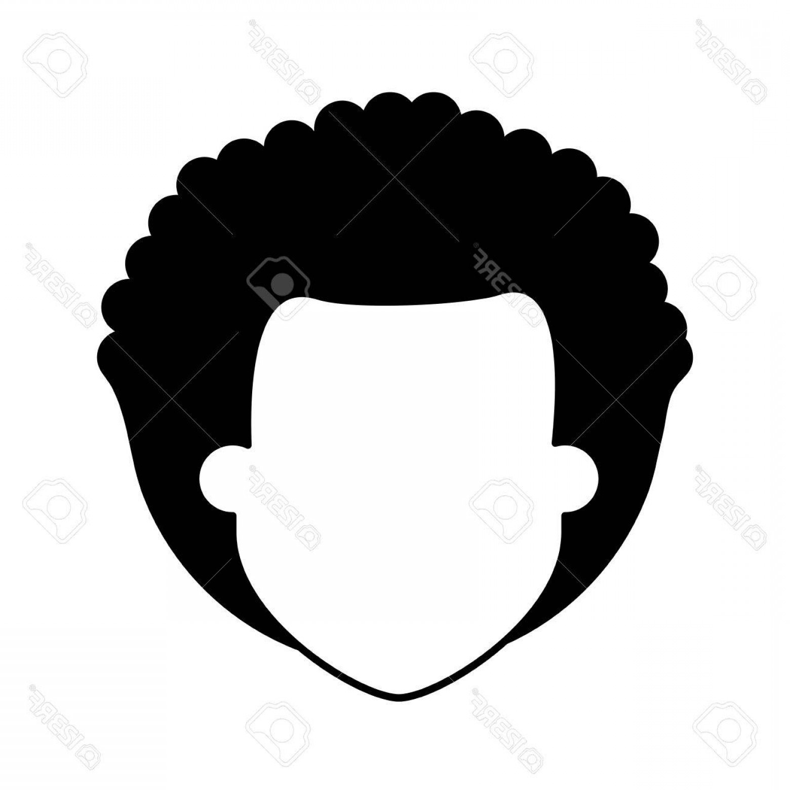 1560x1560 Photostock Vector Man With Afro Avatar Icon Image Vector