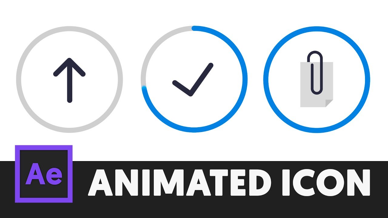 after effects icon animation free download