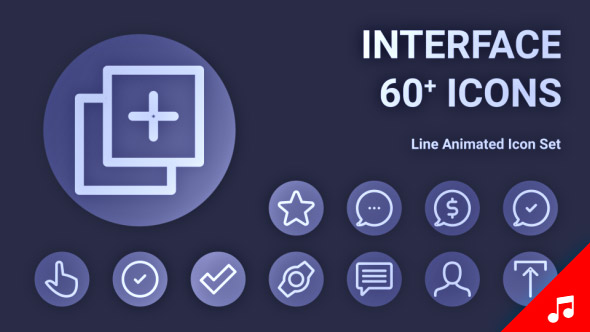 590x332 Interface Icon Set Line Animated Icons