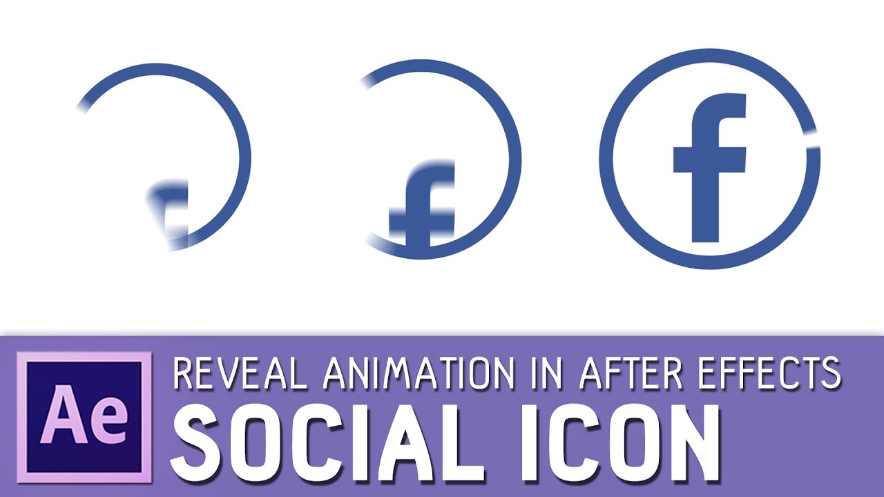 1280x720 Social Icon Animation In After Effects