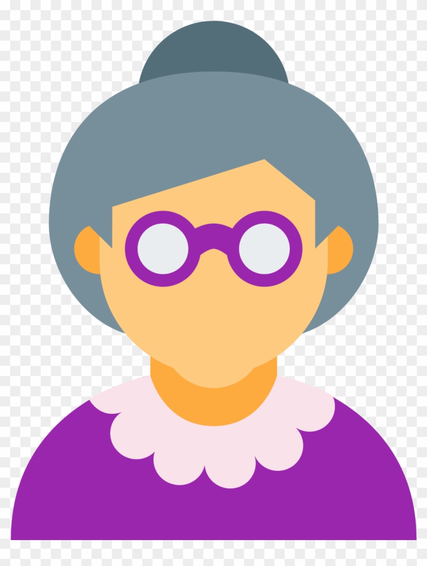 840x1114 Woman Computer Old Age Icons Png Free Photo Clipart