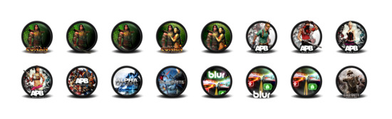 550x167 Mega Games Pack Icons Set Png Free Download, Icon Easy