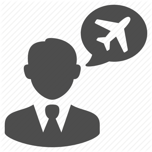 Businessman, Chat Bubble, Plane, Speech Bubble, Talking, Travel 512x512 Businessman, Chat Bubble, Plane, Speech Bubble, Talking, Travel