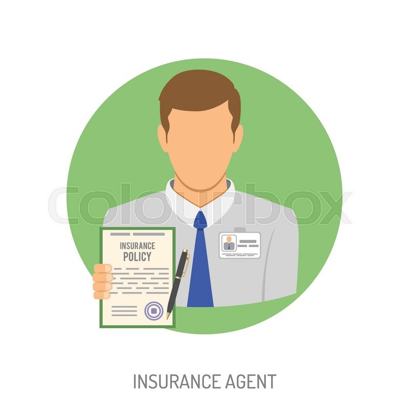 Insurance Agent Flat Icon For Web Stock Vector Colourbox 800x800 Insurance Agent Flat Icon For Web Stock Vector Colourbox