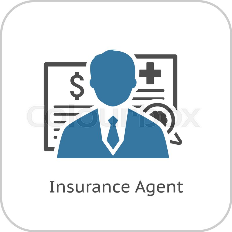 Insurance Agent Icon Flat Design Stock Vector Colourbox 800x800 Insurance Agent Icon Flat Design Stock Vector Colourbox