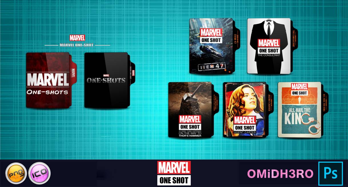 1219x655 Marvel One Shots Folder Icon Pack