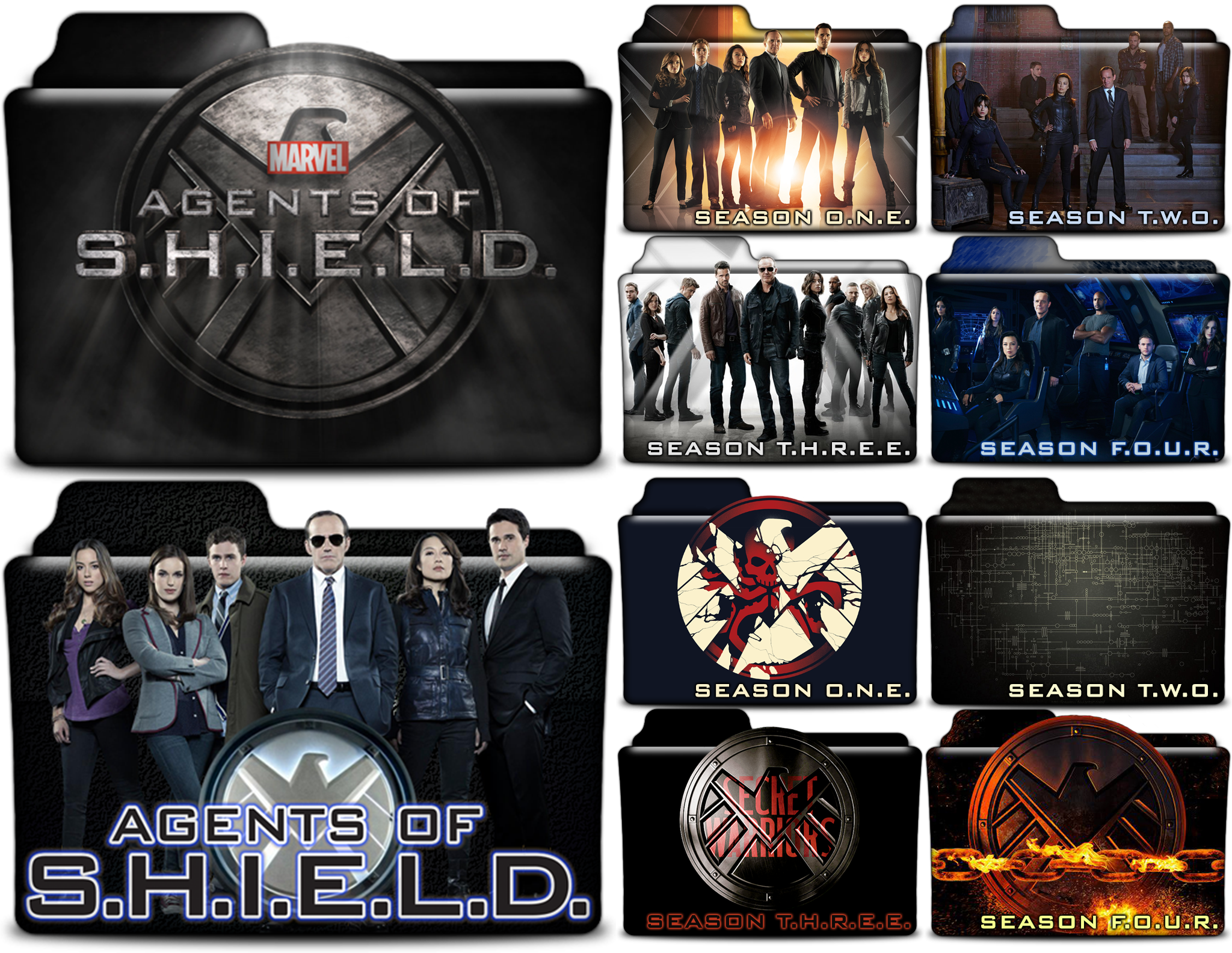 Agents Of S H I E L D Tv Folders In Png 2048x1584 Agents Of S H I E L D Tv Folders In Png