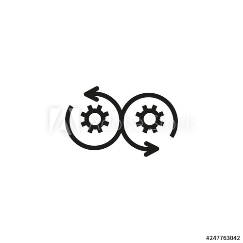 500x500 Agile Development Line Icon