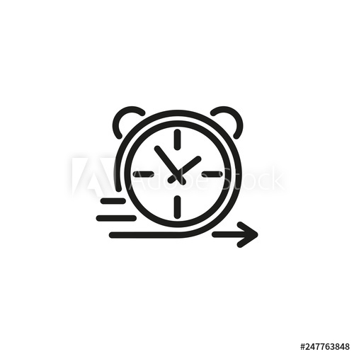 500x500 Time Agility Line Icon