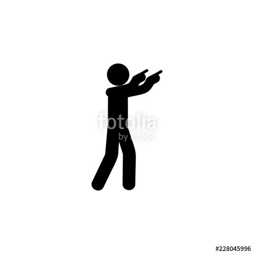 500x500 Man, Agree Icon Element Of Man Pointing Icon For Mobile Concept