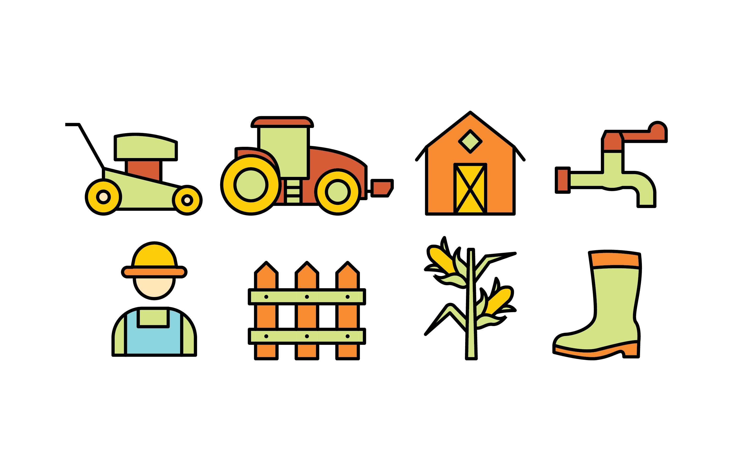 2800x1800 Agriculture Icon Free Vector Art