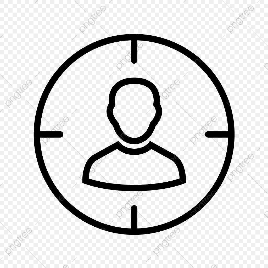 1024x1024 Vector Aim Icon, Aim, Focus, Goal Png And Vector With Transparent