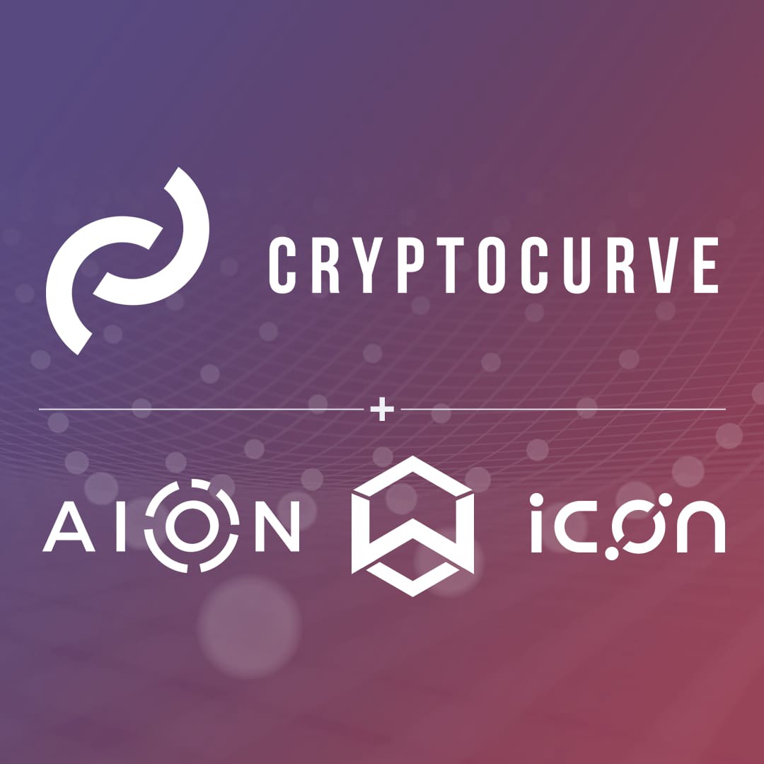 1080x1080 Cryptocurve Announces New Featured Integrations With Aion And Icon