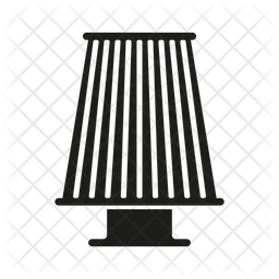 256x256 Air Filter Icon Of Glyph Style