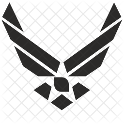 Air Force Icon Of Glyph Style 256x256 Air Force Icon Of Glyph Style