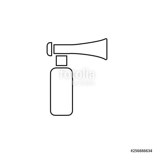 500x500 Air Horn Icon Stock Image And Royalty Free Vector