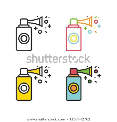 450x470 Party Air Horn Flat Simple Line Icons Set Simple Line Icons