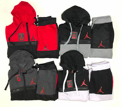 400x356 Nike Air Jordan Icon Men's Sweatsuit Complete Set Hoodie + Pants
