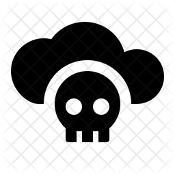 256x256 Air Pollution Icon Of Glyph Style