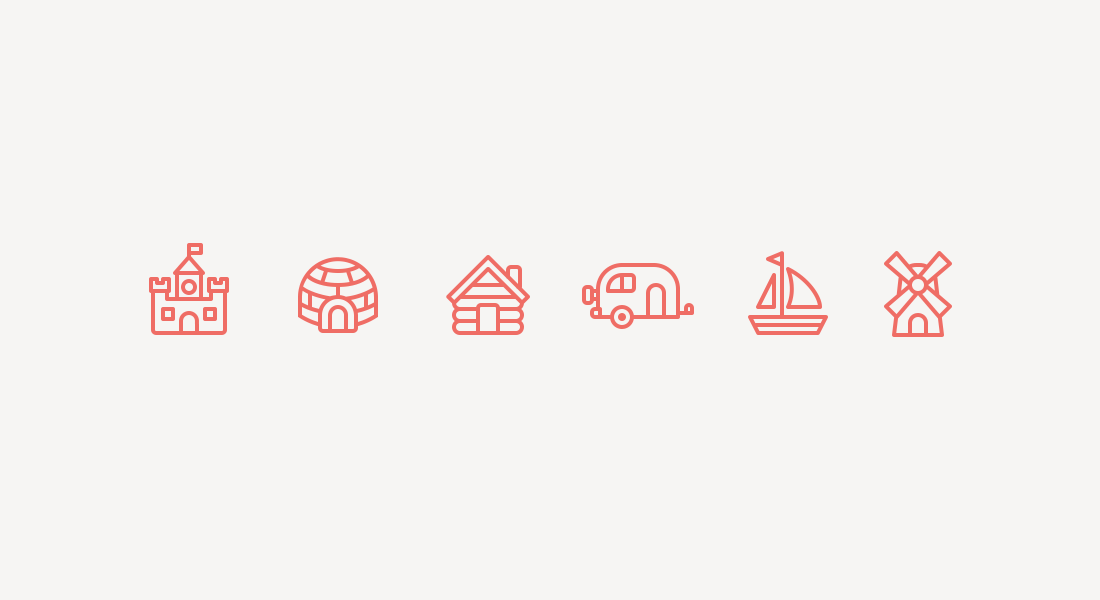 1100x600 Airbnb Loading Animation Icons