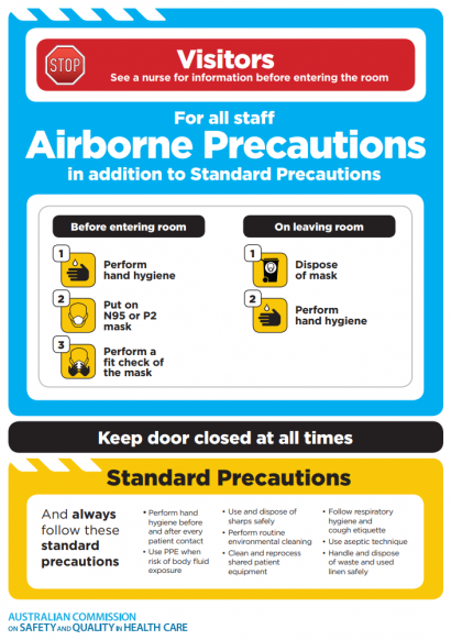 410x582 Approach Airborne Standard Precautions Icon Australia