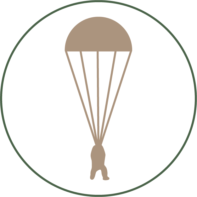 626x626 Icon Airborne Troop Parachutes