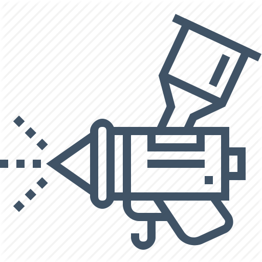 512x512 Airbrush, Color, Paint, Spray Icon