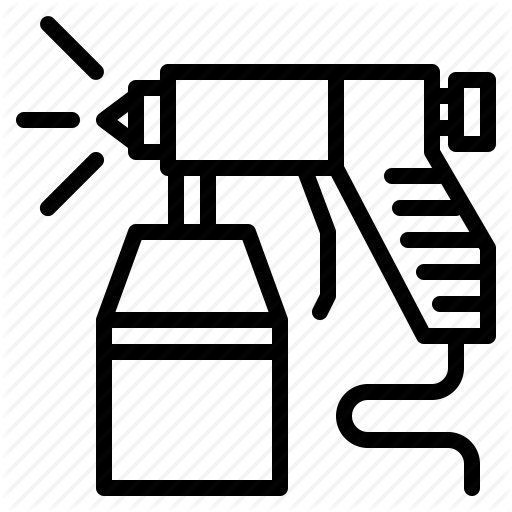 512x512 Airbrush, Paint, Painting, Spray Icon