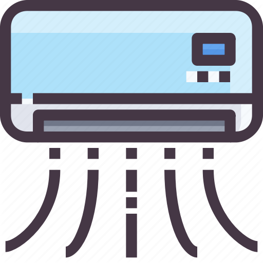 512x512 Air, Aircon, Furniture, Interior Icon