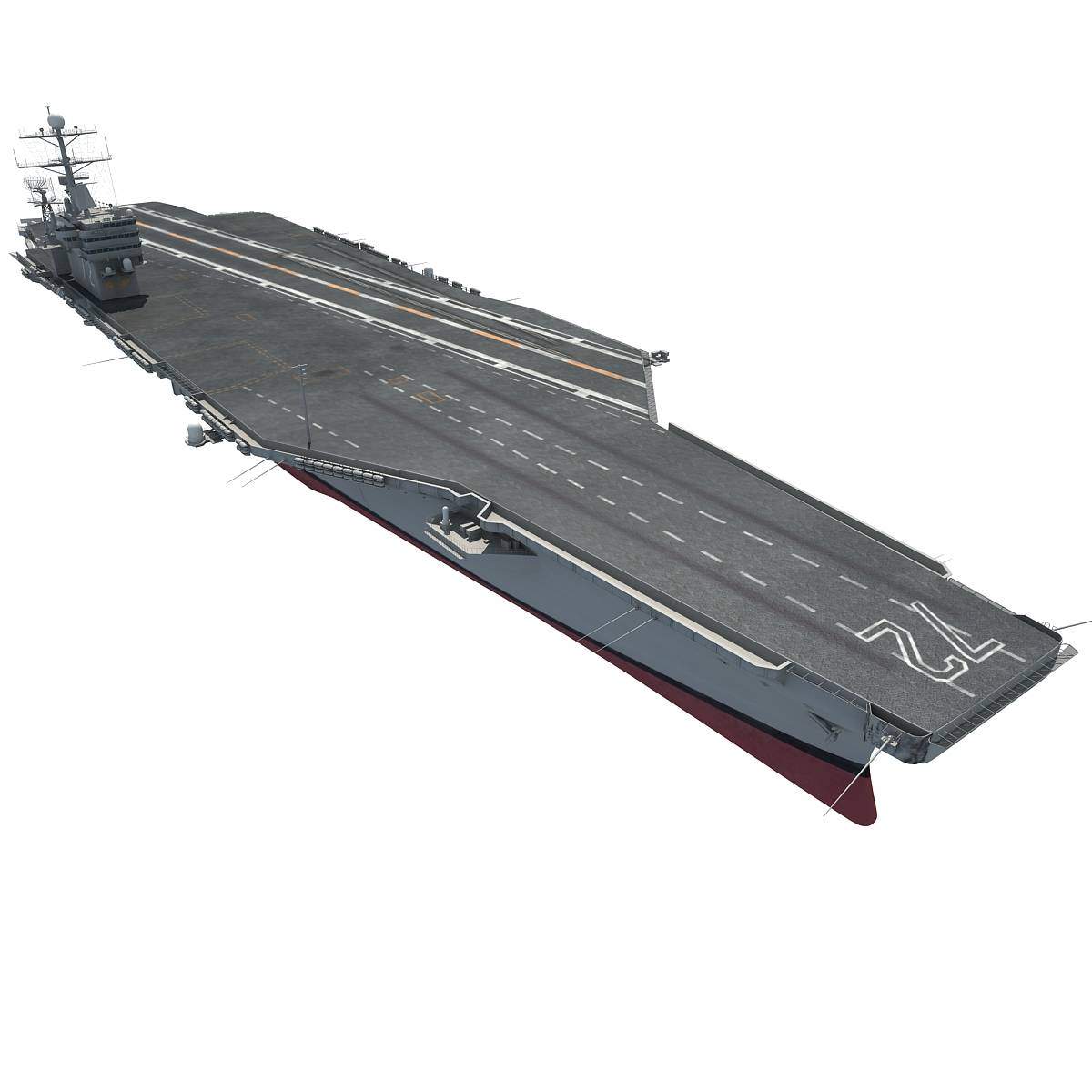1200x1200 Uss Abraham Lincoln Aircraft Carrier Cvn Model