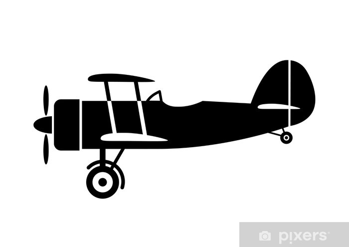 700x495 Aircraft Icon Sticker