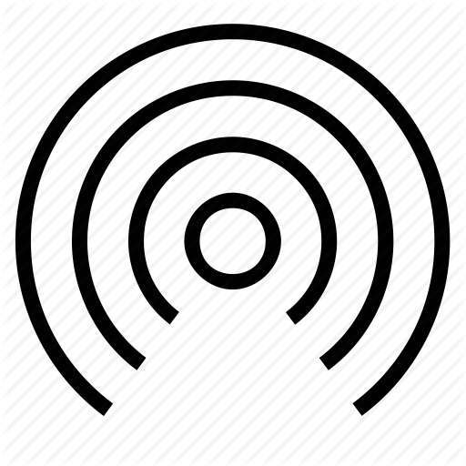 512x512 Airdrop, Signal Icon