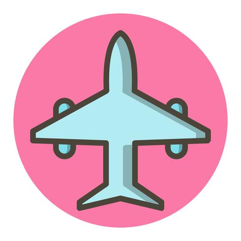 490x490 Airplane Icon Design