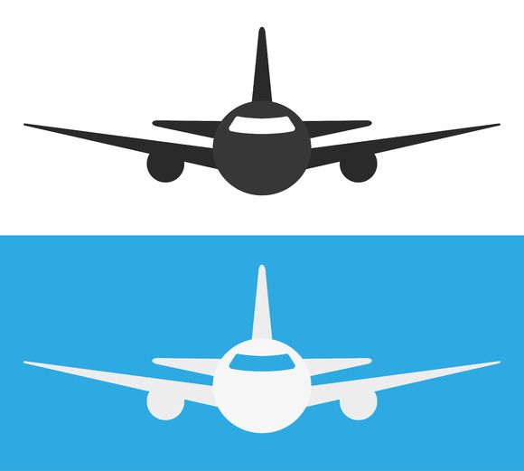 580x521 Airplane Icon