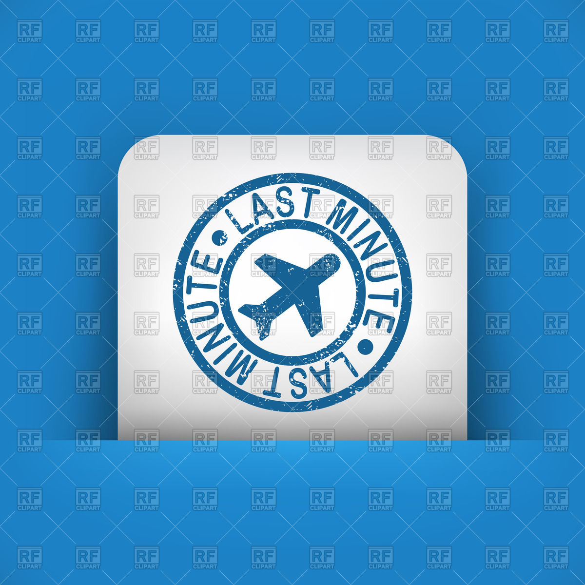 1200x1200 Last Minute Airline Icon With Plane Vector Image Of Travel